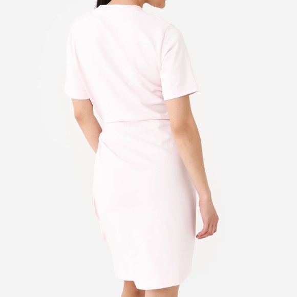 Vince light pink cotton side tie tee shirt dress - Picture 15 of 15